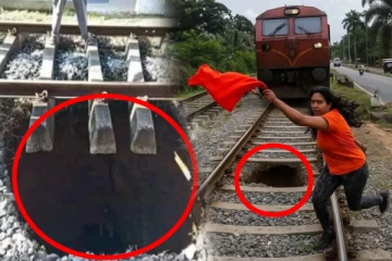 இலங்கையில் பாரிய ரயில் விபத்தை தடுத்து நிறுத்திய பெண்; பலரும் பாராட்டு!