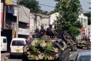 கொழும்பிற்குள் ரோந்து பணிகளில் இராணுவ கவச வாகனங்கள்: இராணுவத்தினரும் குவிப்பு (Video)