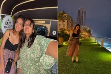 இலங்கையில் ஆட்டோவில் ஊர் சுற்றிய கீர்த்தி சுரேஷ்- நடு இரவில் வெளியான காணொளி