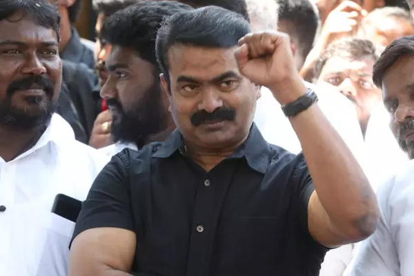 வட மாநிலத்தவர் குறித்துசர்ச்சை பேச்சு : சீமான் மீது வழக்குப்பதிவு | Case Filed Against Seaman Erode Electio வட மாநிலத்தவர் குறித்துசர்ச்சை பேச்சு : சீமான் மீது வழக்குப்பதிவு | Case Filed Against Seaman Erode Electio