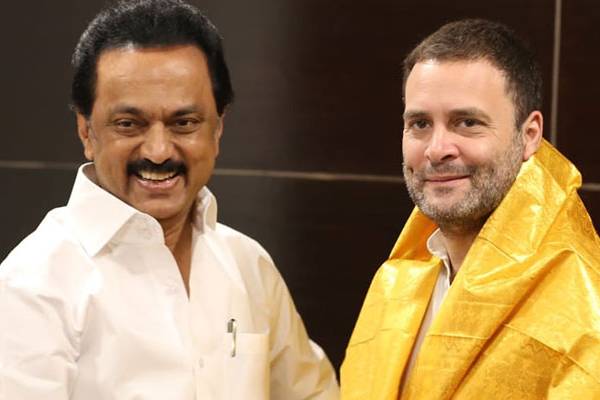 mk stalin - rahul