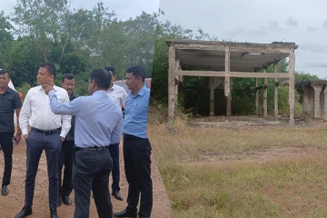 கிளிநொச்சி இரசாயன தொழிற்சாலைக்கு விஜயம் மேற்கொண்ட இராஜாங்க அமைச்சர்