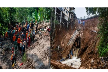 திடீர் நிலச்சரிவு .. இயற்கை ஆடிய கோர தாண்டவம் - மீளாத் துயரில் இந்தோனேசியா மக்கள்!