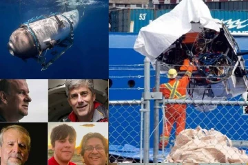 டைட்டன் நீர்மூழ்கிக் கப்பலின் உடைந்த பாகங்கள் மீட்பு: சடலங்களும் சிக்கியதாக தகவல்