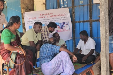 உடையார்கட்டில் உண்ணாவிரத போராட்டத்தில் ஈடுபட்ட வணிகர்களின் பிரச்சினை தீர்த்துவைப்பு