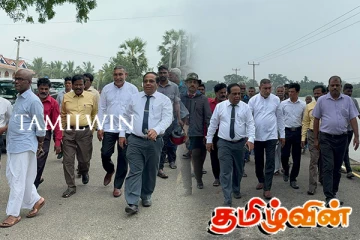 முல்லைத்தீவில் புதிய பாலம் அமைக்க பிரதி அமைச்சர் நடவடிக்கை