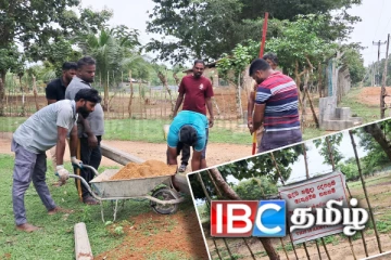 விசுவமடுவில் மாவீரர் துயிலும் இல்லத்தில் சிரமதான பணிகளுக்கு இராணுவத்தினர் இடையூறு!