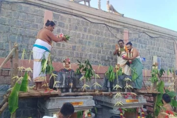 சென்னிமலை முருகன் கோவிலில் அருளாளர்கள் சன்னதி கும்பாபிஷேகம் கோலாகலம்