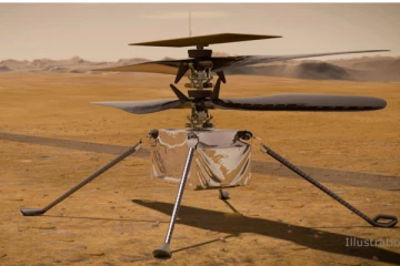 முதல் முறையாக செவ்வாய் கிரகத்தில் ஹெலிகாப்டரை தரை இறக்கிய நாசா! விண்வெளி ஆய்வில் புதிய சாதனை!