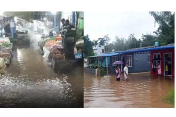 ஊட்டியில் வெளுத்து வாங்கும் கனமழை - கரைபுரண்டோடும் வெள்ளம் - மக்களின் இயல்பு வாழ்க்கை பாதிப்பு