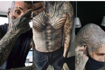 864 பூச்சிகளை உடம்பில் சுமக்கும் அதிசய மனிதர்.... என்ன ஒரு விசித்திரம்!