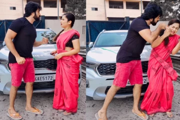 புதிய காருடன் சென்ற ஜனனியிடம் வம்பிழுத்த நந்தினியின் கணவர்: வைரலாகும் வீடியோ காட்சி