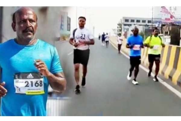 தனது 134-வது மாரத்தானை பாட்னாவில் நிறைவு செய்து அசத்தினார் அமைச்சர் மா.சுப்பிரமணியன் - தமிழ்நாடு