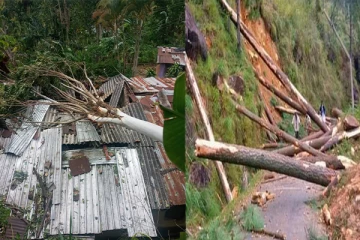 மலையகத்தில் மினி சூறாவளி தாக்கம்! இருவர் உயிரிழப்பு