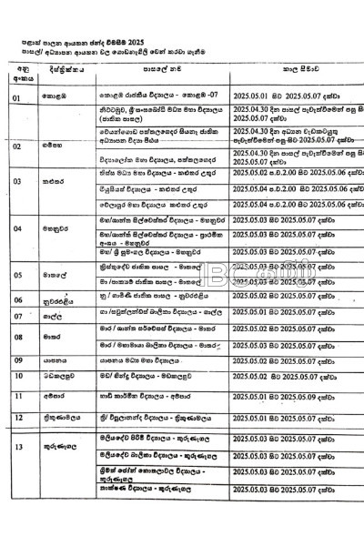 பாடசாலை விடுமுறை: சற்றுமுன் கல்வியமைச்சு வெளியிட்ட அறிவிப்பு | School Holiday Announcement From Moe பாடசாலை விடுமுறை: சற்றுமுன் கல்வியமைச்சு வெளியிட்ட அறிவிப்பு | School Holiday Announcement From Moe