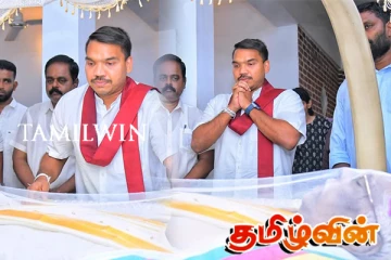 இறுதி அஞ்சலியின் போது மாவை தொடர்பில் நாமல் கூறிய விடயங்கள்