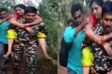 கோவிலுக்கு சென்ற பெண்ணை தூக்கிச்சென்று பொலிசார் செய்த காரியம்