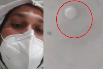 உயிர் பயத்துல இருக்கேன்.... இது வேறயா? படுக்கையில் இருந்து நபர் வெளியிட்ட பரபரப்பு காட்சி