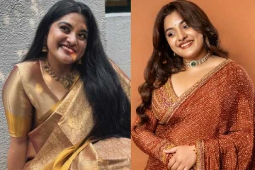 உடல் எடையை குறைத்து பழைய ரூட்டுக்கு மாறிய விஜய்யின் ரீல் தங்கச்சி!! நிவேதா தாமஸ் போட்டோஸ்..