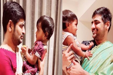 மகளுக்காக தாயாக மாறிய நடிகர் சதீஷ் - நெகிழ வைக்கும் புகைப்படம் இணையத்தில் வைரல்