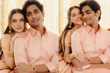 தல தீபாவளி கொண்டாடிய சித்தார்த் - அதிதி! அதுவும் யாருடன் பாருங்க