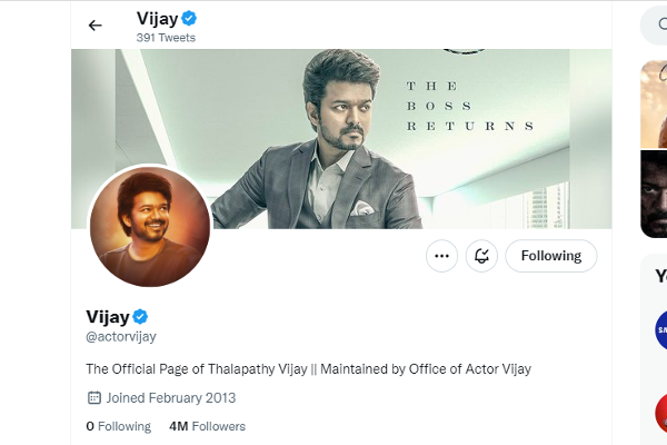 அஜித் வெளியிட்ட போஸ்டர்.. பொறாமையில் பொங்கிய விஜய், செய்த விஷயம் | Vijay Changed His Dp When Thunivu Poster Out