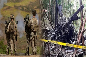 பிலிப்பைன்சில் உலங்கு வானூர்தி விபத்தில் சிக்கி 2 இராணுவ வீரர்கள் பலி