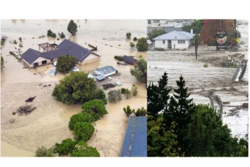 நியூசிலாந்தை தாக்கிய கேப்ரியல் சூறாவளி - ஒரு குழந்தை உட்பட 4 பேர் பலி…!