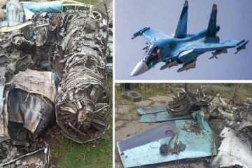 உக்ரைன் அதிரடி : சுட்டு வீழ்த்தப்பட்டது ரஷ்யாவின் போர் விமானம்