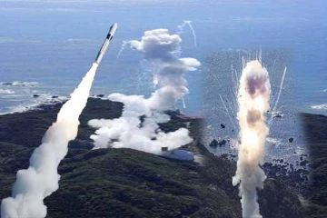 ஏவப்பட்ட அடுத்த விநாடியில் வெடித்து சிதறிய ஜப்பானின் கைரோஸ் உந்துகணை