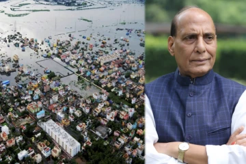 மிக்ஜாம் புயல் மழை பாதிப்பு - இன்று நேரில் பார்வையிடுகிறார் மத்திய அமைச்சர் ராஜ்நாத் சிங்!