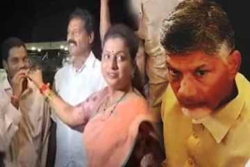 சந்திரபாபு நாய்டு கைது.. கேக் வெட்டி கோலாகலமாக கொண்டாடிய அமைச்சர் ரோஜா!