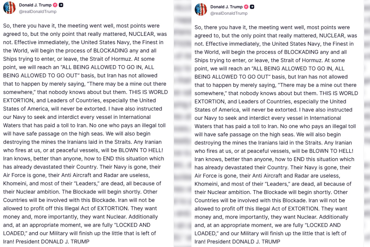 தோல்வியில் முடிந்த பேச்சுவார்த்தை:ஹார்முஸ் வழியாக பயணிக்கும் கப்பல்களை இடைமறிக்க டிரம்ப் உத்தரவு | Trump Orders To Block Ships Who S Pass Hormuz