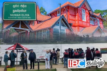 நுவரெலியாவில் நிலவும் குளிர் காலநிலை : குவியும் சுற்றுலாப் பயணிகள்