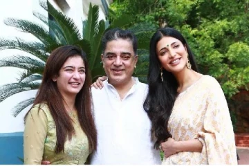 தனது மகள்களின் பிறந்தநாள் கொண்டாட்டத்தில் கலந்து கொண்ட கமல், ரசிகர்களை கவர்ந்த போட்டோஸ்..