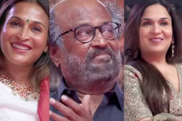 மகள்கள் முன்பே அனிருத்தை வைத்து அப்படி பேசிய இயக்குனர்!! மேடையில் கண்கலங்கிய ரஜினிகாந்த்