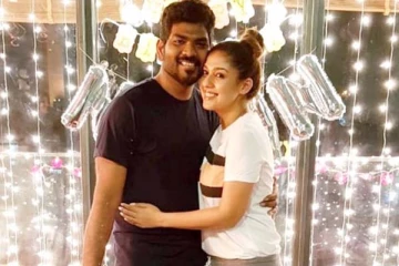 நயன்தாராவை குழந்தை போன்று கவனிக்கும் விக்னேஷ்... வைரலாகும் புகைப்படம்
