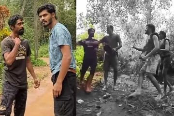 போற இடமெல்லாம் கண்ணிவெடி வெச்சா எப்படி.. TTF வாசனை மிரட்டிய கஞ்சா இளைஞர்..