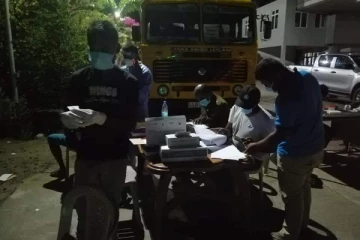 தென்பகுதியில் இருந்து வவுனியாவிற்குள் நுழைபவர்களை வழி மறித்து பிசீஆர் பரிசோதனை