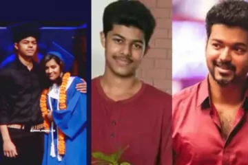 தங்கைக்கு மாலை அணிவித்து வாழ்த்து தெரிவித்த விஜய் மகன் சஞ்சய் - குஷியில் ரசிகர்கள்!