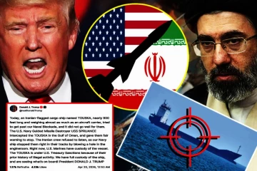 நடுக்கடலில் ஈரானியக் கப்பலைச் சுட்டுப் பிடித்த அமெரிக்கா: ட்ரம்ப் அதிரடி அறிவிப்பு