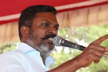 தமிழகத்துக்கு புதிய பெயரை வைக்க பாஜக முயற்சி - திருமாவளவன் குற்றச்சாட்டு