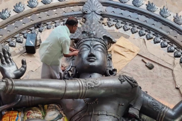 G20 மாநாட்டில் 28 அடி உயர நடராஜர் சிலை! தமிழ்நாட்டிலிருந்து இருந்து டெல்லிக்கு கொண்டுசெல்லப்பட்டது எப்படி?
