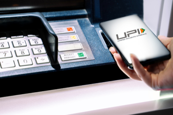 cash withdrawal by upi