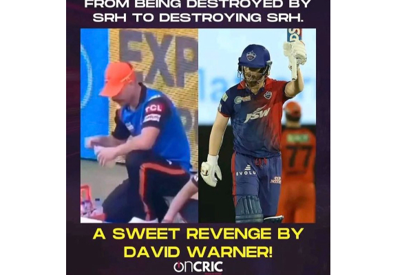 கழட்டிவிடப்பட்ட ஹைதராபாத் அணிக்கு எதிராக புதிய சாதனையை படைத்த வார்னர் - டி20யில் முதலிடம்! | Ipl 2022 David Warner Breaks T20 World Record