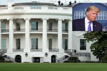 வெள்ளை மாளிகையிலிருந்து வெளியேறினார் டிரம்ப்