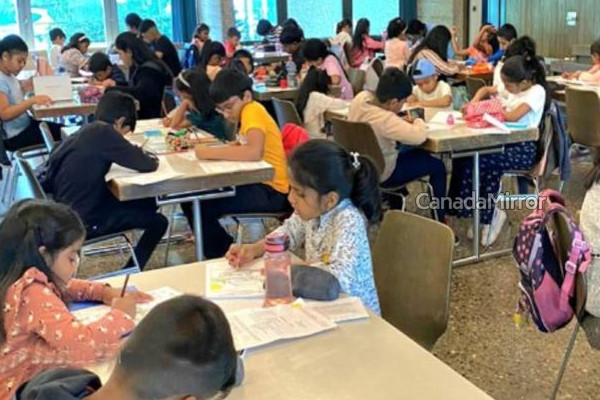 சுவிஸில் தமிழ் கல்விச்சேவையால் நடத்தப்பட்ட ஓவியப்போட்டி! | Painting Competition Tamil Education Service Swiss