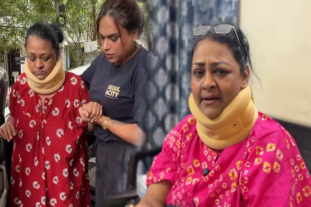 செல்போனில் கேம் விளையாடிய ஷகீலா - ரூ.3 லட்சம் செலவில் கழுத்து அறுவை சிகிச்சை! | Shakeela Neck Surgery After Mobile Gaming Habit செல்போனில் கேம் விளையாடிய ஷகீலா - ரூ.3 லட்சம் செலவில் கழுத்து அறுவை சிகிச்சை! | Shakeela Neck Surgery After Mobile Gaming Habit