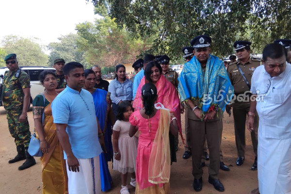 கிளிநொச்சிக்கு விஜயம் மேற்கொண்ட பொலிஸ்மா அதிபர் | Gp Visits Kilinochchi
