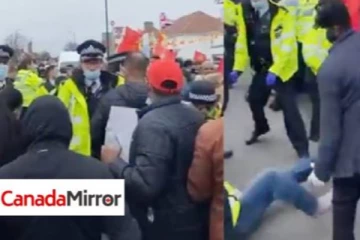 பிரித்தானியாவில் தமிழர்களை தாக்கிய பொலிசார்!